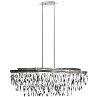 Dainolite 8 Light Oval Chandelier