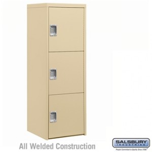 Salsbury Industries Welded Industrial Storage Cabinet Three