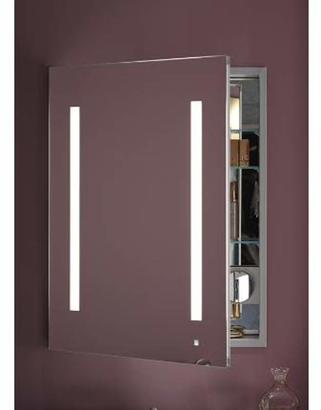 Robern 23 X 30 1 Door Medicine Cabinet Plain With Led Aio