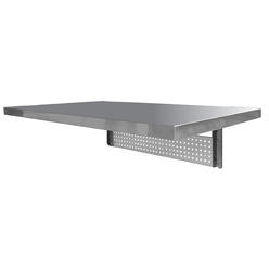Buffalo Tools Workstations Project Centers Kmart Buffalo Tools E Saving Stainless Steel Wall Mount Work Table Per Ea
