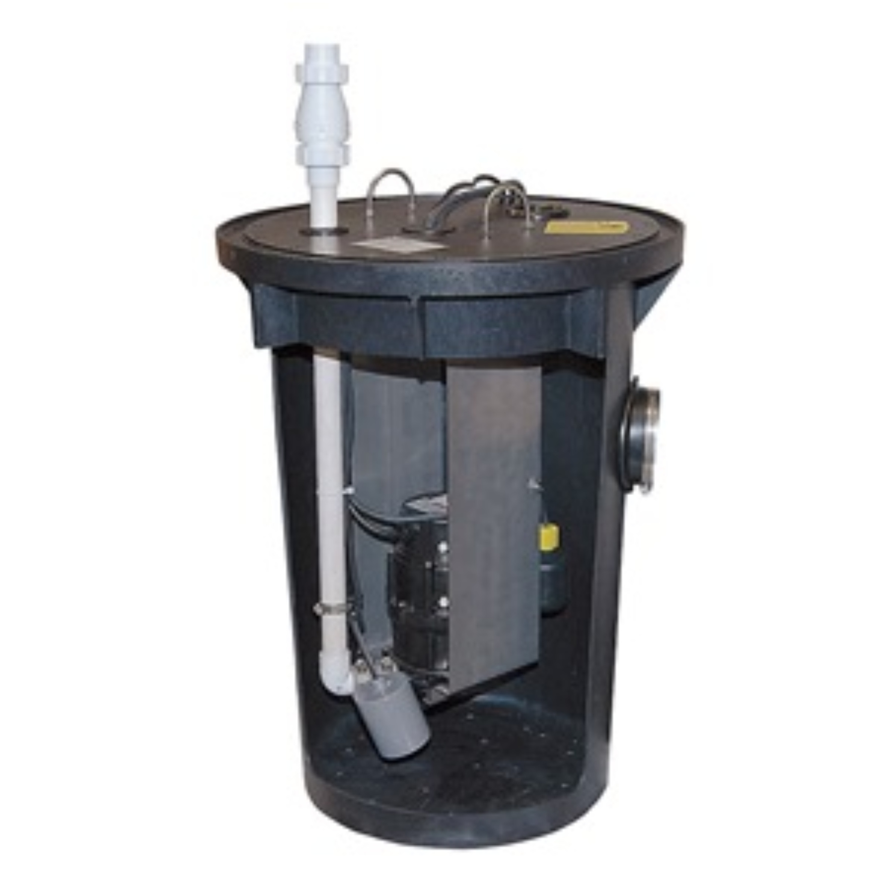 ZOELLER PUMP COMPANY Sewage Package System With Alarm Polybutolyne ...
