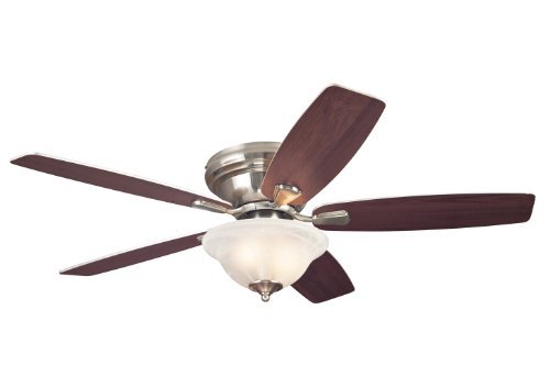 Westinghouse 7247600 30 Brushed Nickel Finish Reversible
