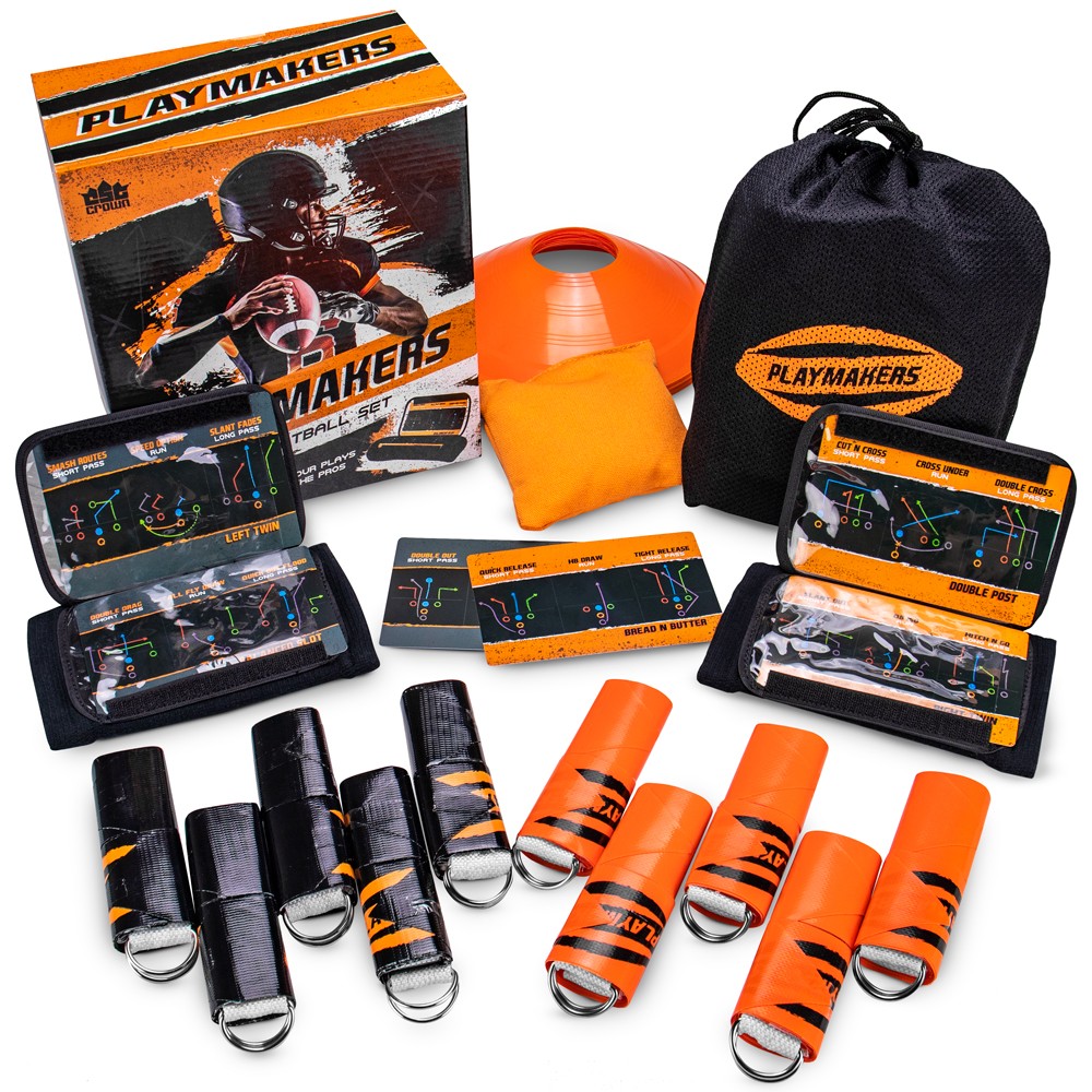 Crown Sporting Goods Playmakers Flag Football Set
