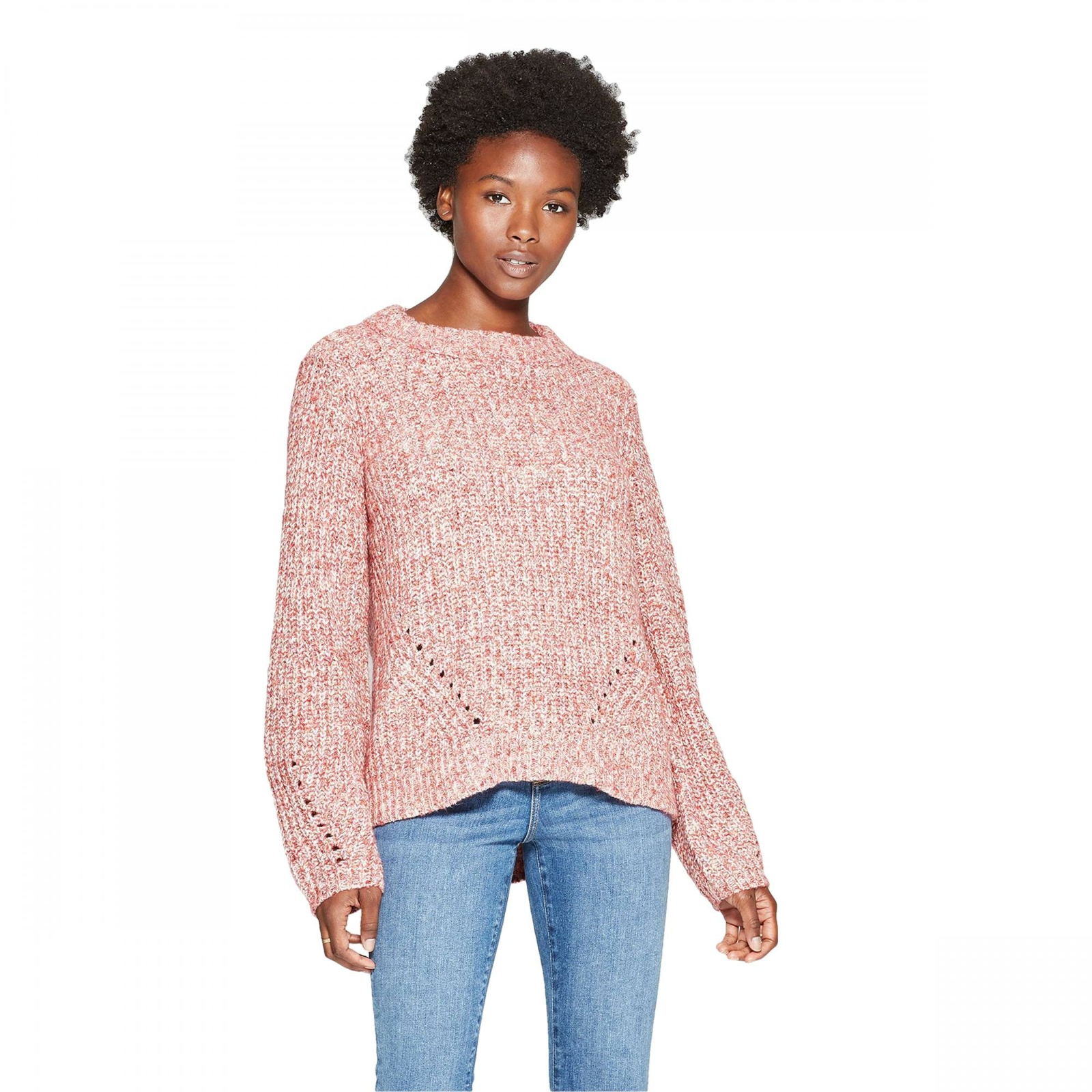 Chunky crew store neck sweater