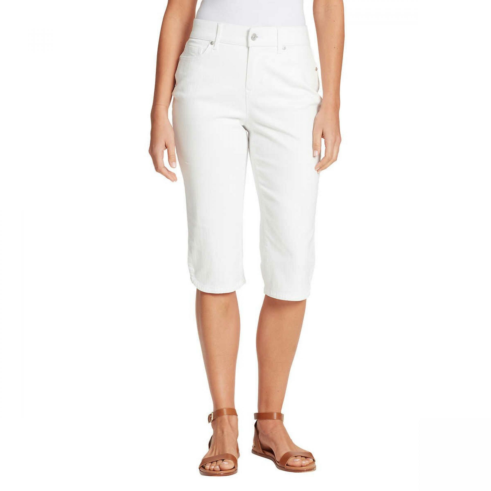 Plus Size Gloria Vanderbilt Utility Skimmer Capris