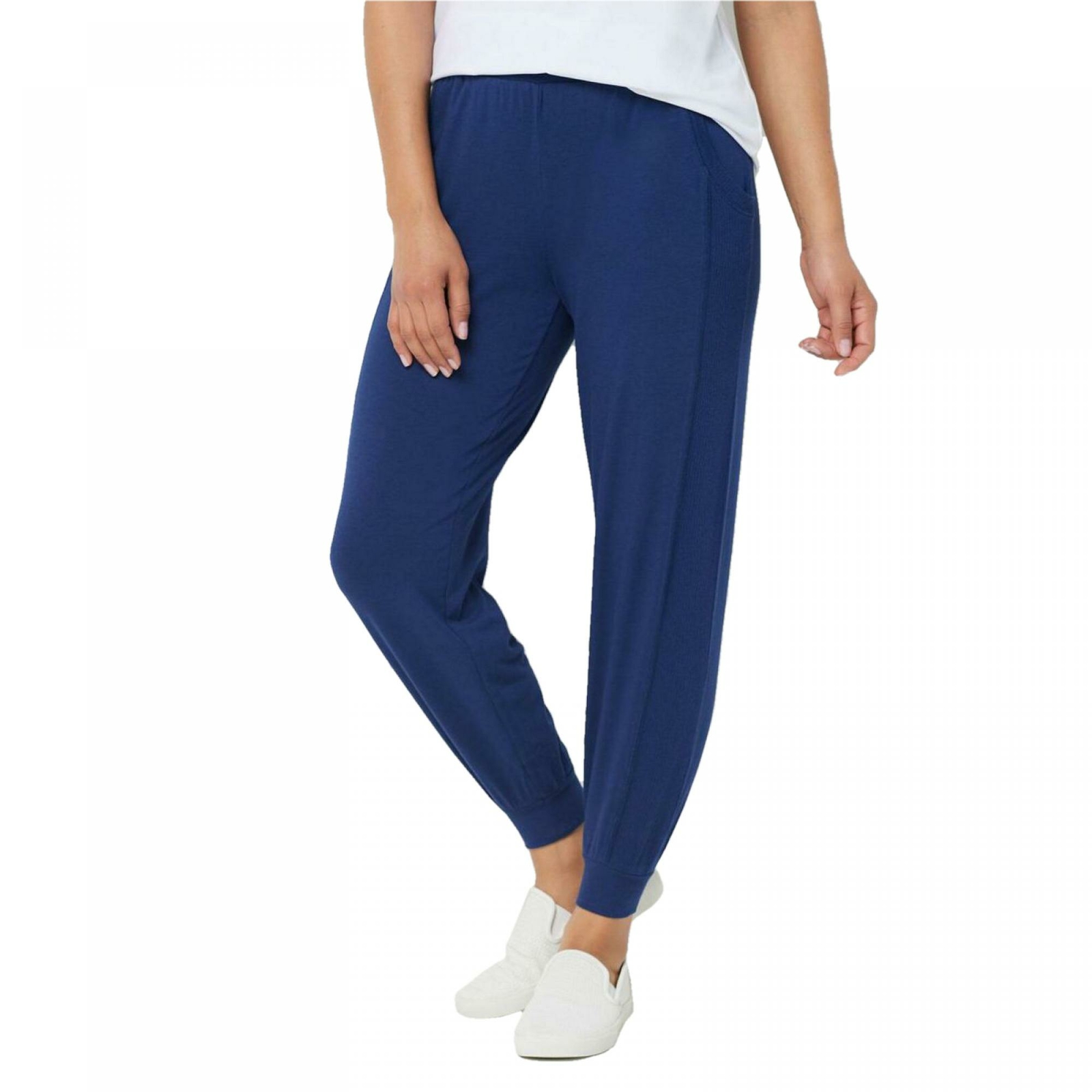 【BAON】Yomi banding ribbed knit jogger pants jack-rib-knit-jogger-navy-