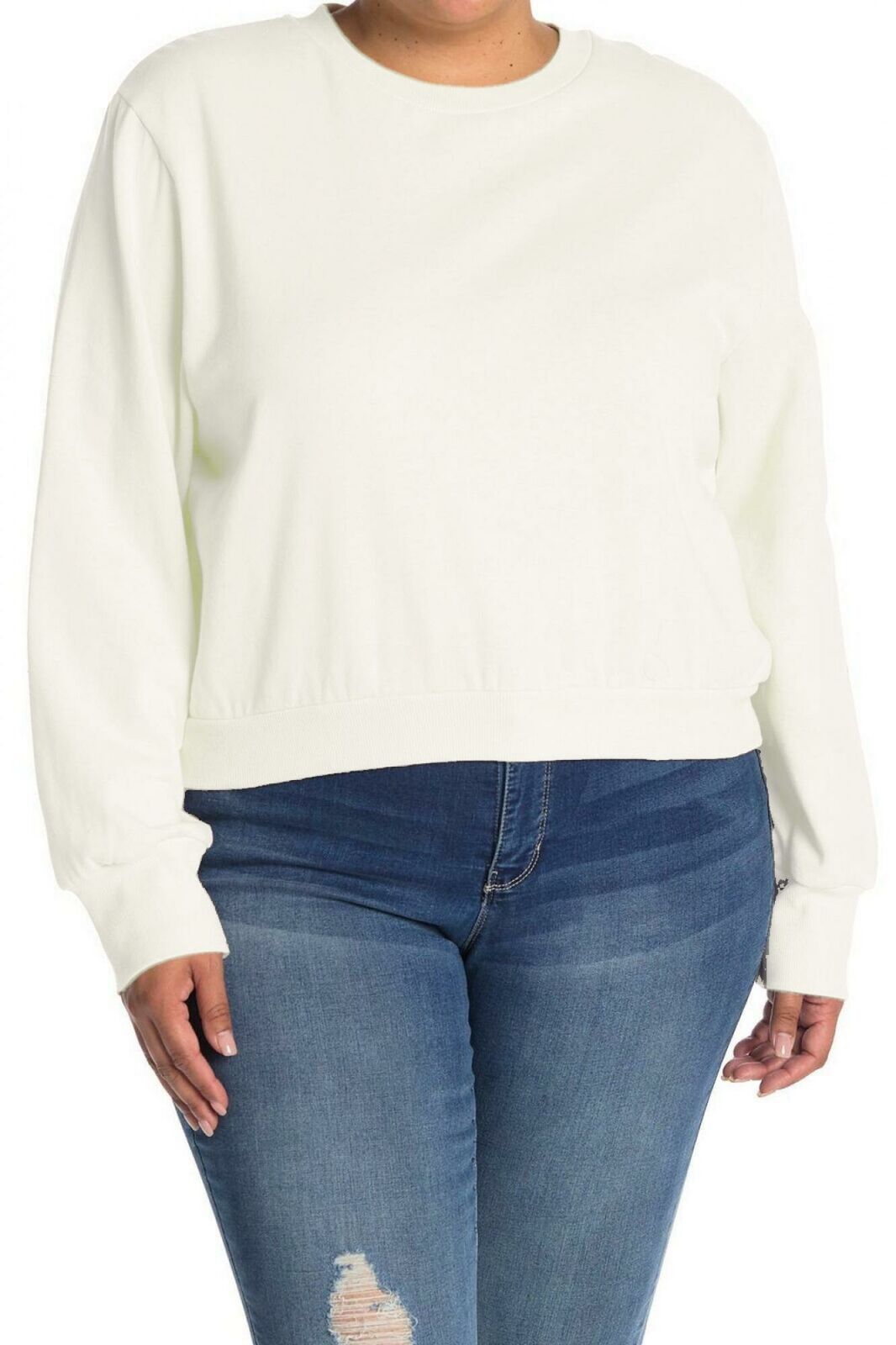 AFRM Women's Plus Size Fossi Crop Sweatshirt