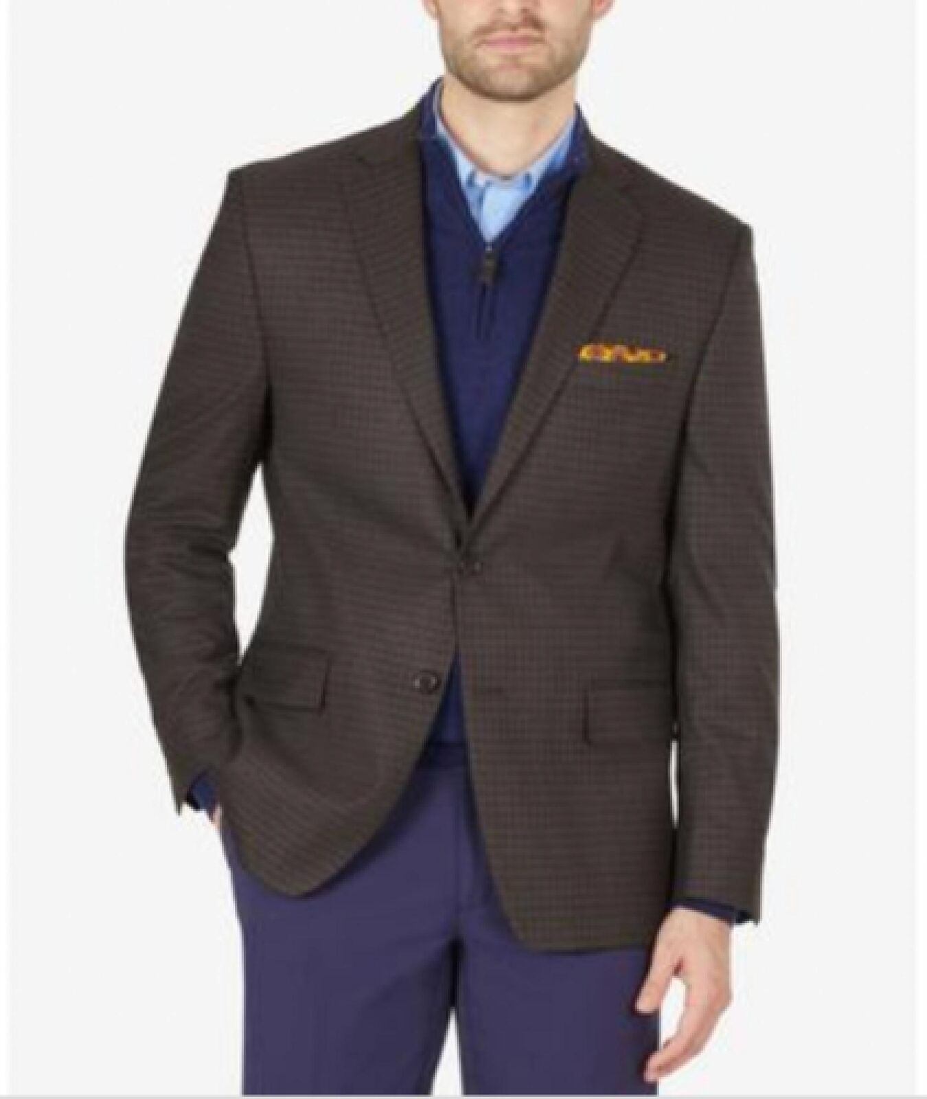 Ralph Lauren Lauren Ralph Lauren Classic-Fit Ultraflex Stretch Two-Button Blazer Suit Jacket
