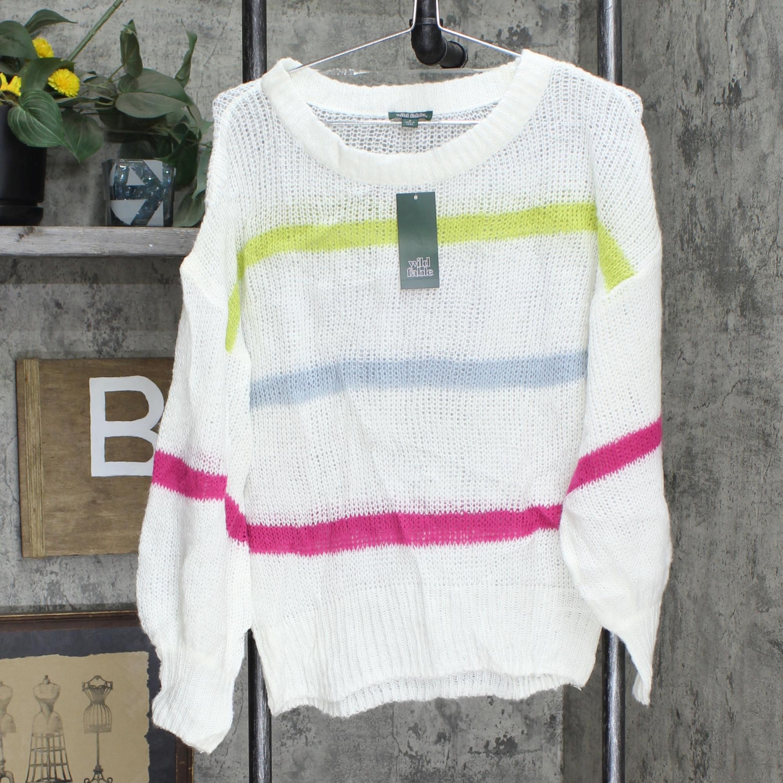 Wild fable hotsell striped sweater