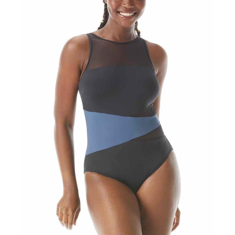Coco Reef Tummy-Control Contrast One-Piece Swimsuit T32110