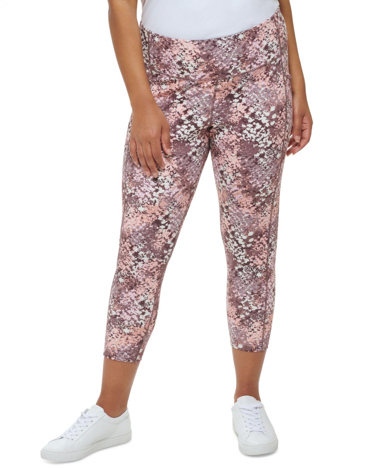 Calvin Klein Performance Printed High-Rise 7/8 Leggings