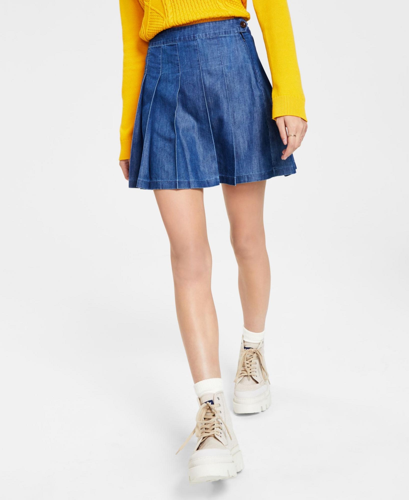 Tommy hilfiger shop jean skirt