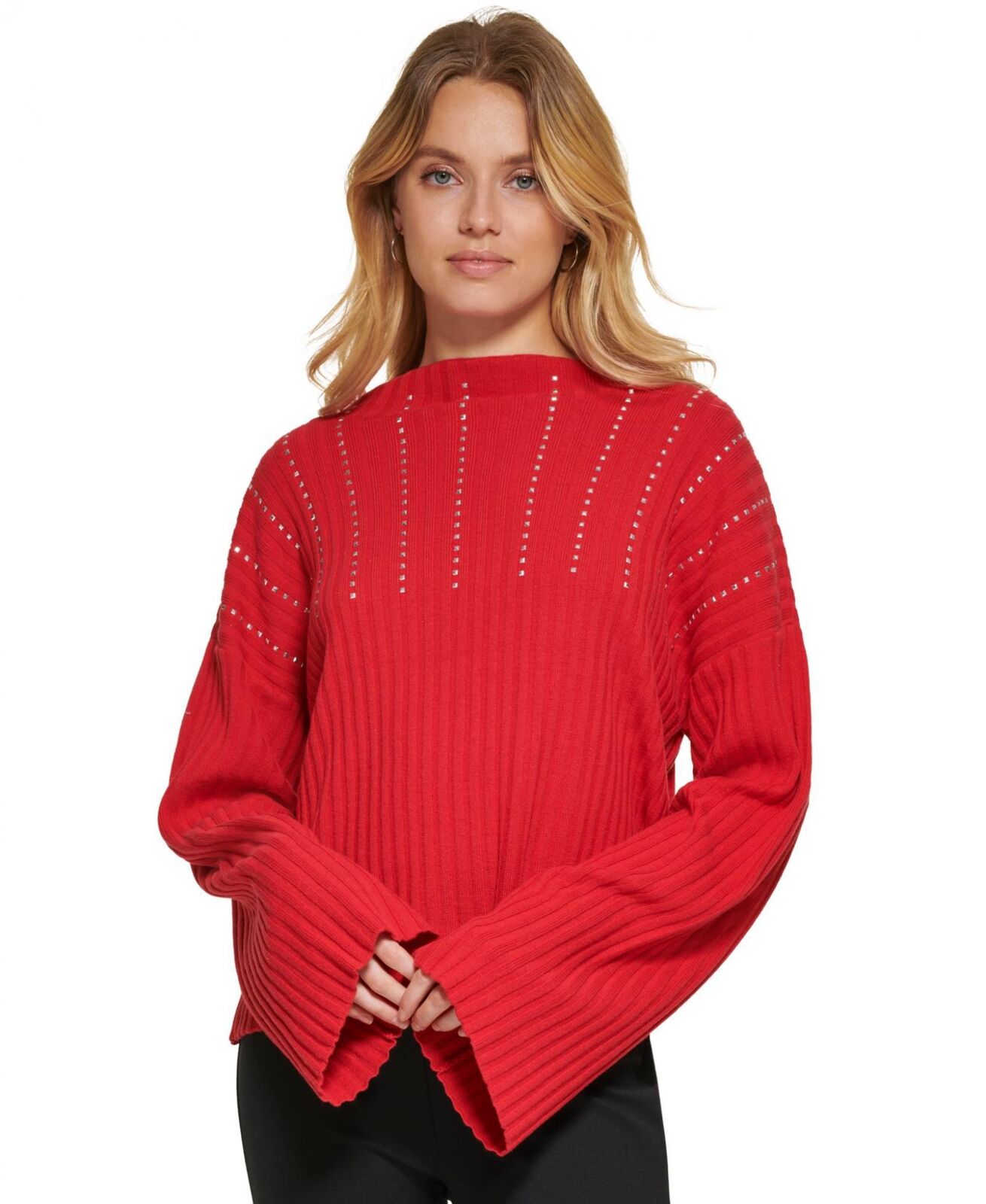 Dkny cowl outlet neck sweater