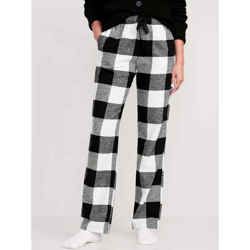 Old Navy Womens Mid-Rise Flannel Pajama Pants 741085