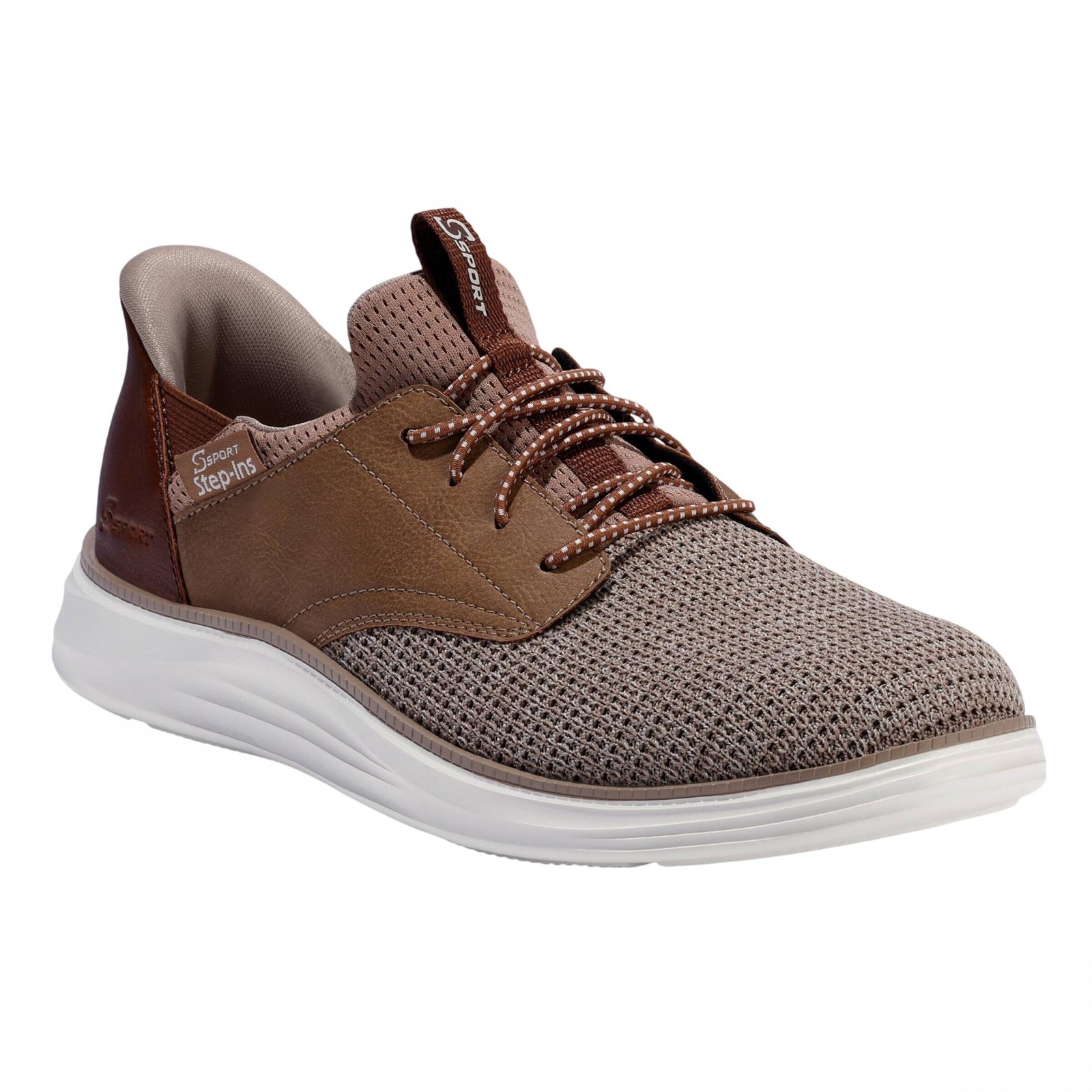 Skechers S Sport Men’s Size 11 Step In’s Casual Everyday Shoes In Brown S Sport by Skechers Men main image 3