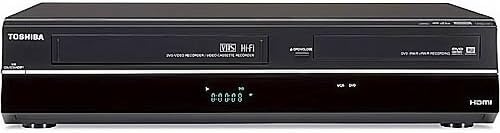 Toshiba DVR620KU 1080p Upconversion Progressive Scan DVDRW/VHS Combo Recorder w/HDMI (Black)