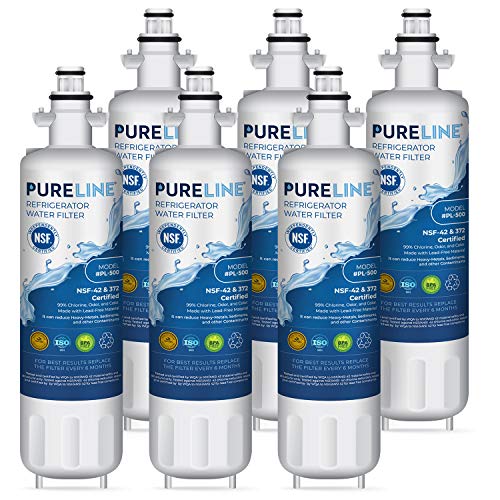 Pureline 9690 & LT700P Water Filter Replacement. Compatible with 9690, LT700P, ADQ36006101 6-Pack