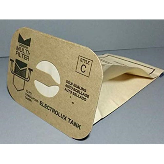 DVC 24 Aerus Electrolux Canister Style C Vacuum Cleaner Bags, Made In USA.