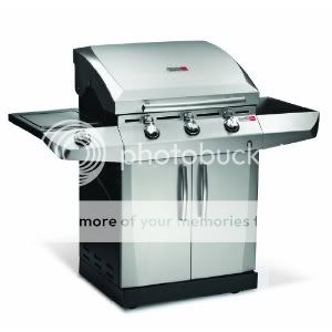 Char-Broil Three Burner Stainless Steel Gas Grill