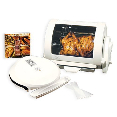 George Foreman GR36-59A Grill and Rotisserie Combo