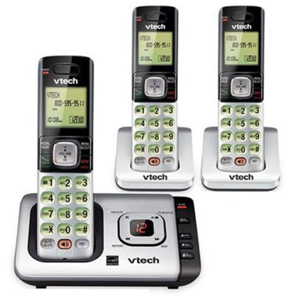 Vtech DECT 6.0 3 Handset Cordless Phone
