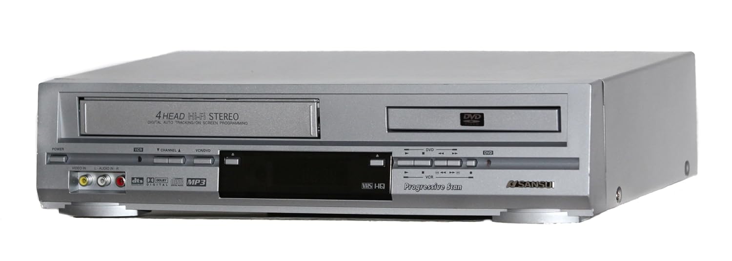 Sansui VRDVD4100 4-Head Hi-Fi Stereo DVD Player VHS VCR Combo
