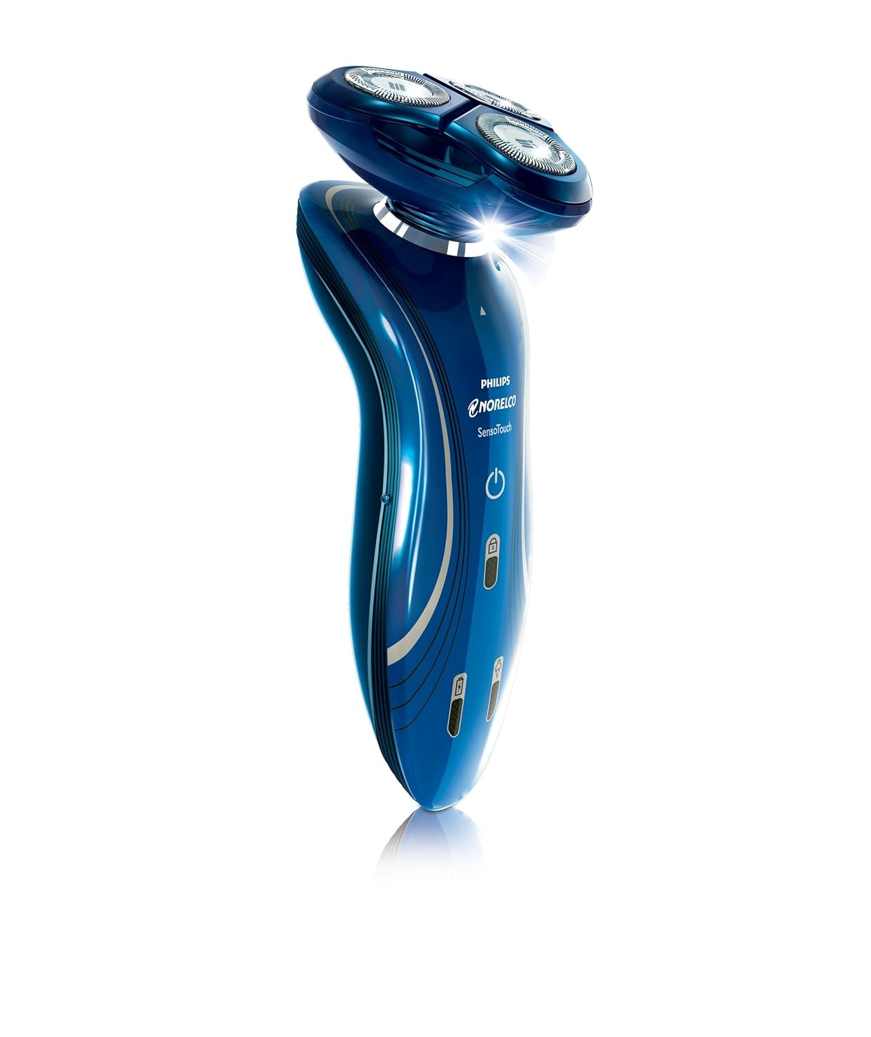 Philips Norelco 1150x/40 SensoTouch 2d Electric Shaver, Metallic Blue