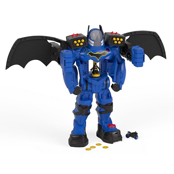 Fisher-Price Imaginext DC Super Friends Jogo de robô Batman, Batbot