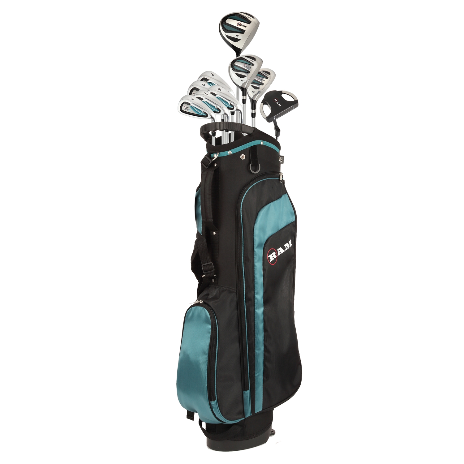 Ram Golf EZ3 Ladies Golf Clubs Set with Stand Bag - ALL Graphite Shafts