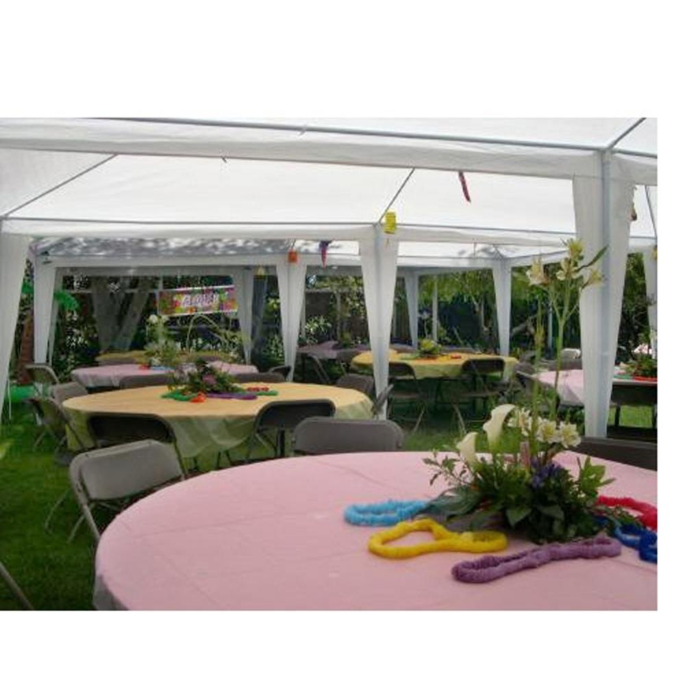 Palm Springs Outdoor 10 x 20 Wedding Party Tent Gazebo Canopy with Sidewalls