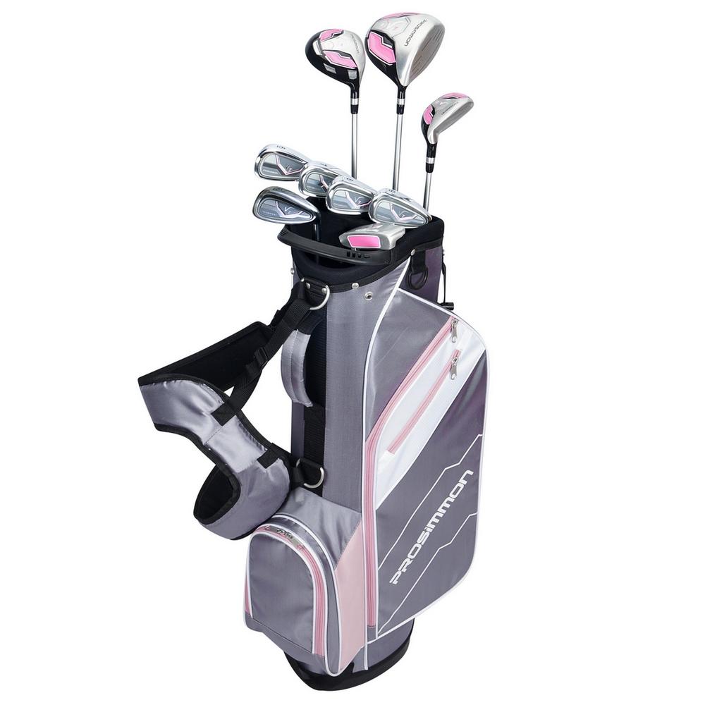 Prosimmon Golf V7 Ladies Golf Clubs Set + Bag, Right Hand, ALL Graphite Shafts
