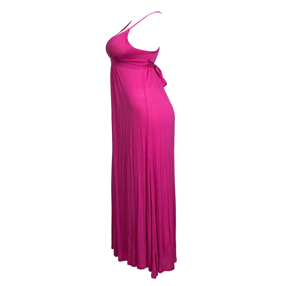 eVogues Apparel Plus Size Sexy Pink Cocktail Maxi Dress