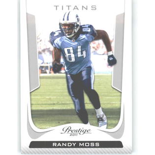 2011 Panini Prestige Football Card 194 Randy Moss Tennessee