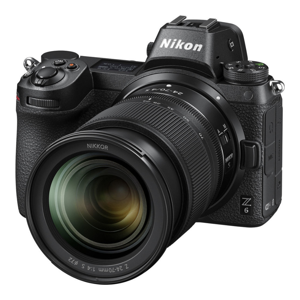 1598 Nikon Z6 24.5MP Mirrorless Digital Camera with 24-70mm Lens