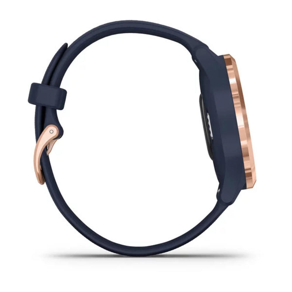 Garmin vivomove 3s hybrid smart watch rose gold navy Clearance