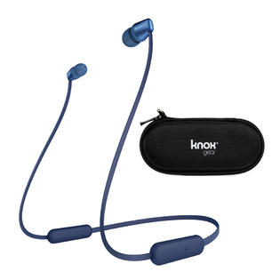 Wic310l K1 Sony Wi C310 Wireless In Ear Headphones Blue With Hard Shell Earphone Case Wic310l K1 Sony Wi C310 Wireless In Ear Headphones Blue With Hard Shell Earphone Case