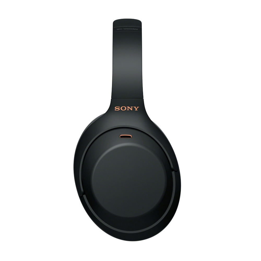 Sony WH-1000XM4 Wireless Noise Canceling Over-Ear Headphones (Black) Bundle