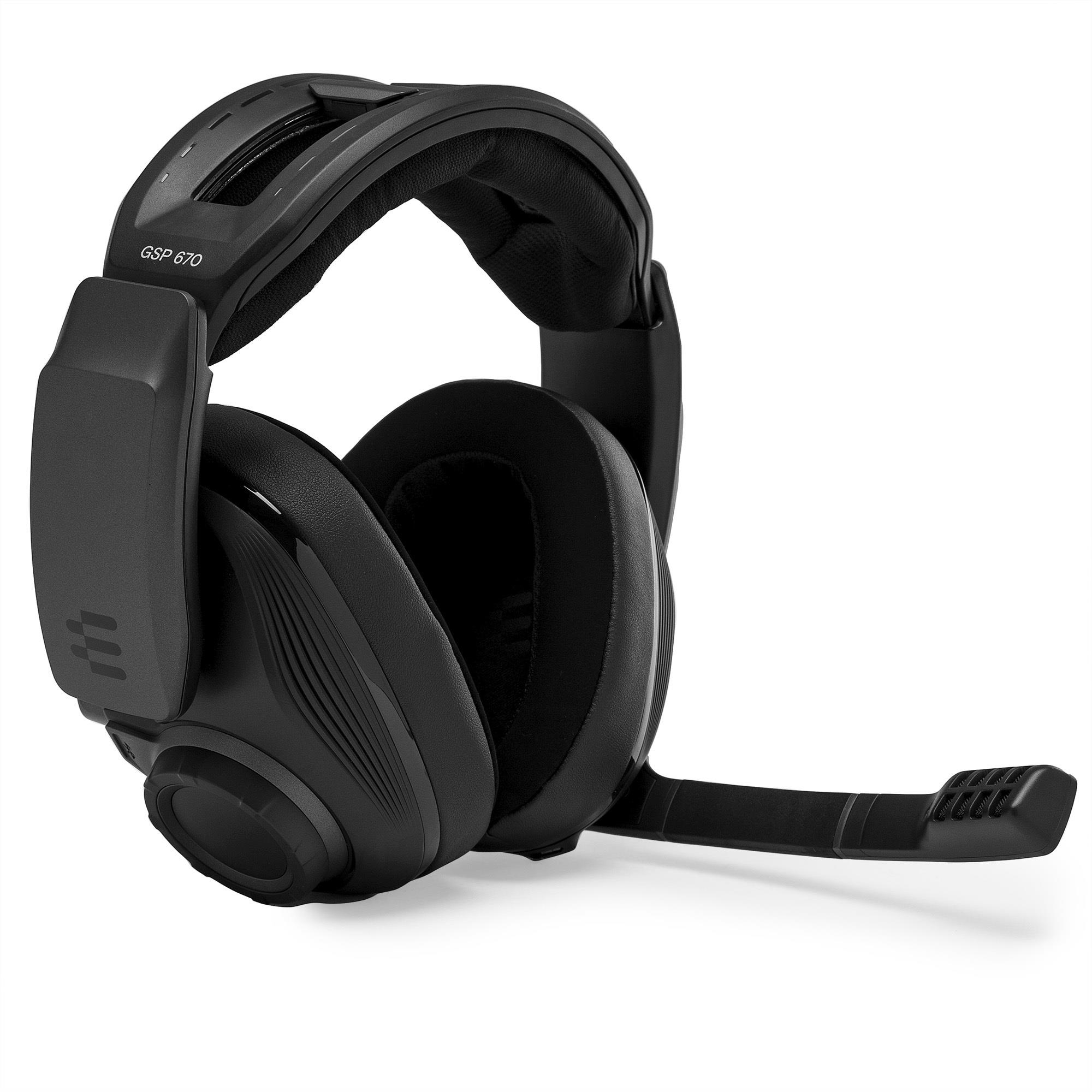 Rimpelingen Occlusie vooroordeel 1000233 Sennheiser GSP 670 Wireless 7.1 Premium Gaming Headset (Black)