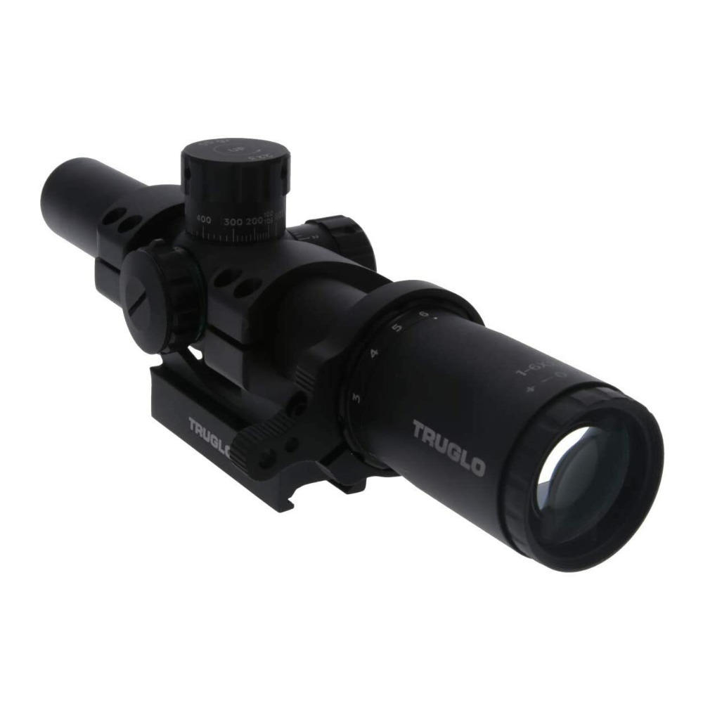 TruGlo Tru-Brite 30 Series 1-6x Illuminated Ring Dual-Color Mil-Dot Riflescope