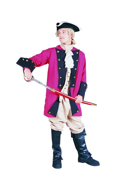 RG Costumes Colonial Captain (Red;One Size)