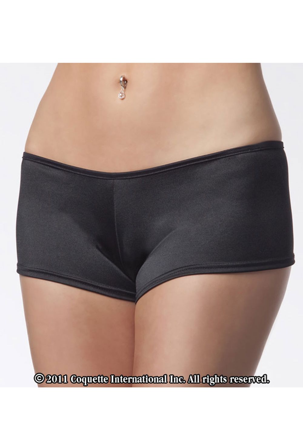 Coquette Booty Short (Black;One Size)
