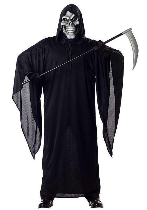 California Costume Adult Grim Reaper - Black