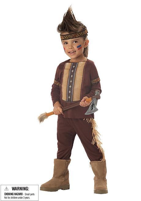 California Costume Infant/Toddler Costumes Lil' Warrior - Brown