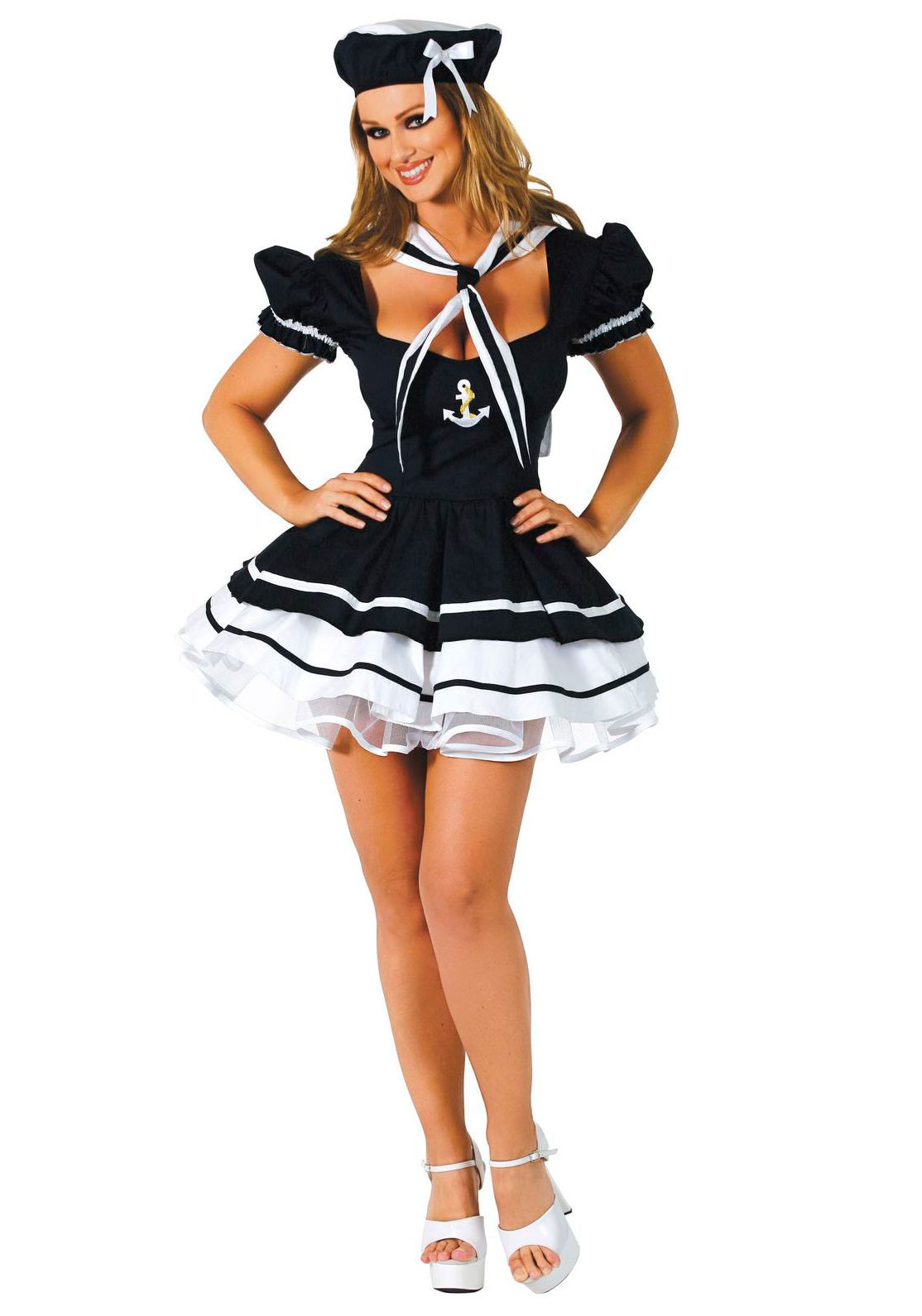 Roma Costume 3 Pc Sailor Sweetie - Standard