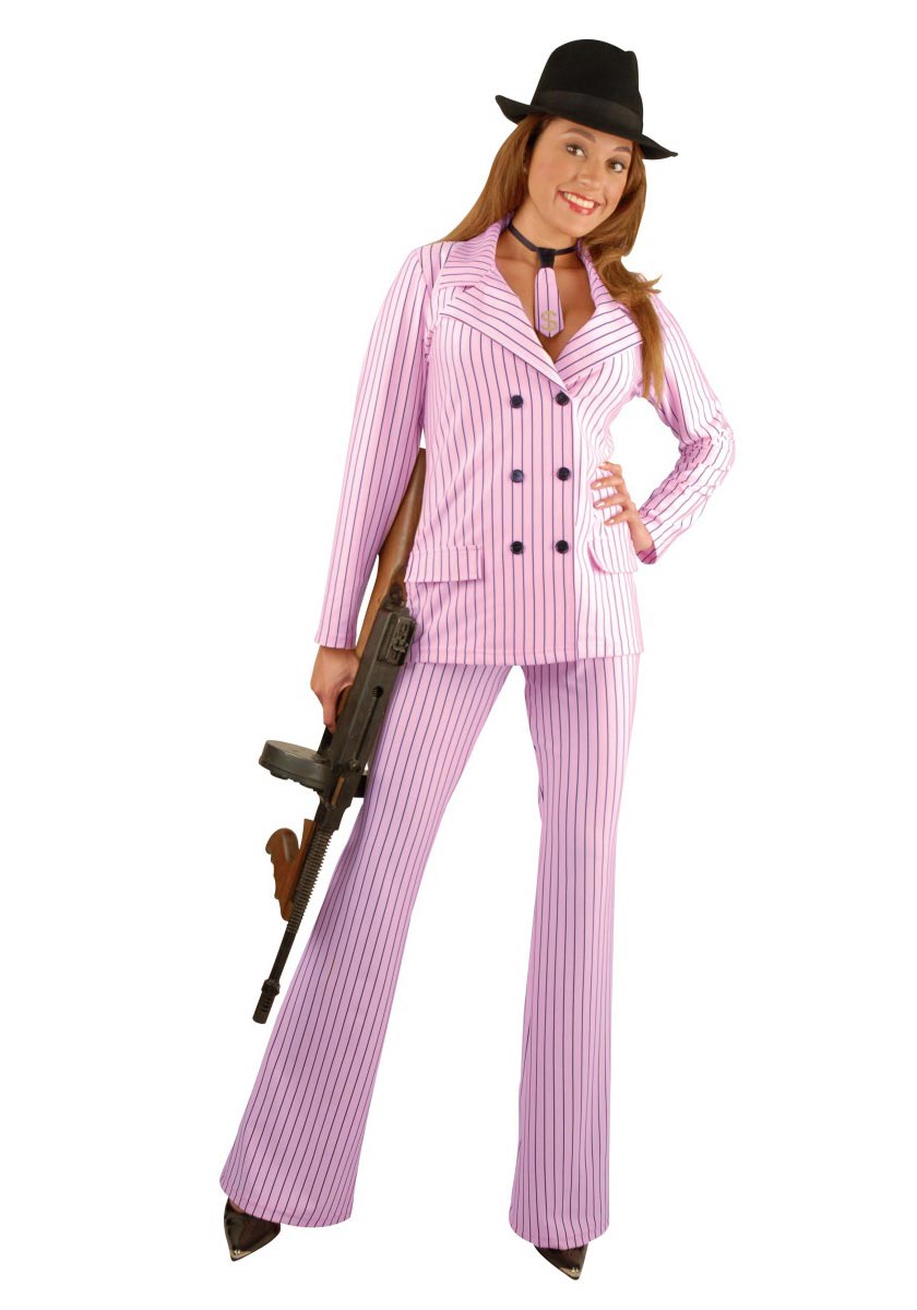 Charades Costumes Gangster Moll Adult Costume