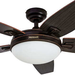 50197 03 Honeywell Carmel Ceiling Fan Oil Rubbed Bronze