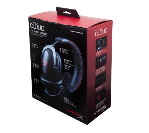 Kingston Hypkhxh3clwr Hyperx Cloud Gaming Headset Black Khx H3cl Wr