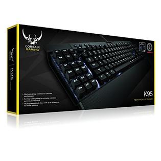 Dhchna Corsair Gaming K95 Mechanical Keyboard With Back Lit White Led Cherry Mx Red Ch Na Dhchna Corsair Gaming K95 Mechanical Keyboard With Back Lit White Led Cherry Mx Red Ch Na