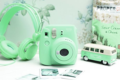 Fujminipm Fujifilm Instax Mini 8 Mint Instant Film Camera Self Shot Mirror For Selfie Use International Version No Warranty