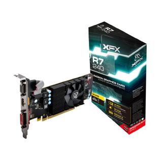 Xfx Amd Radeon R7 240 2gb Ddr3 Vga Dvi Hdmi Low Profile Pci Express Video Card R7 240a Clf2